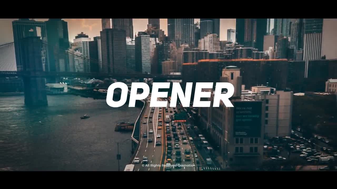 现代动态开场素材库精选AE模板