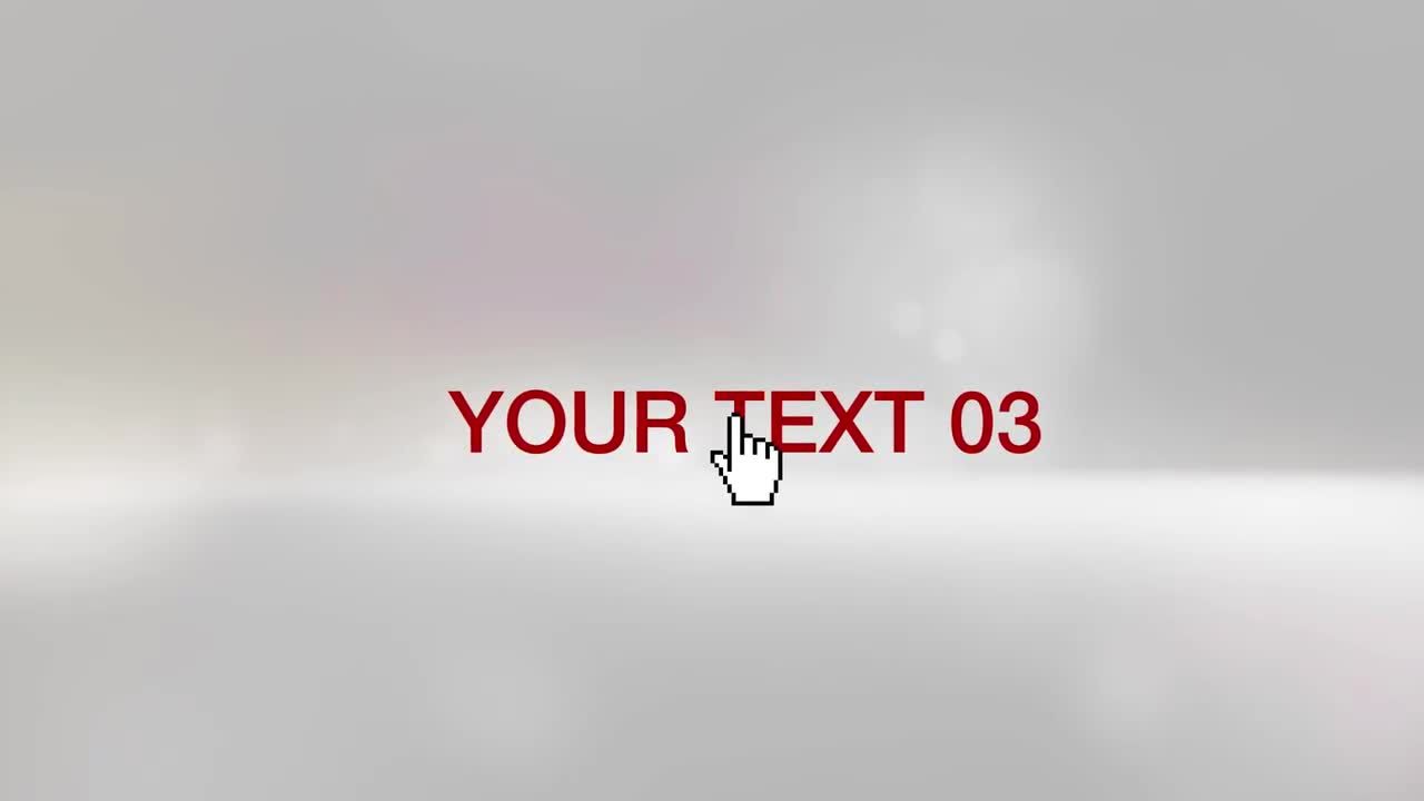 现代的网站视频介绍素材库精选AE模板