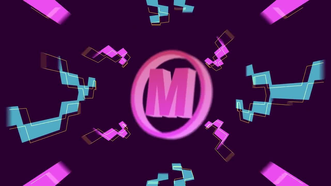 3D数字徽标素材库精选AE模板