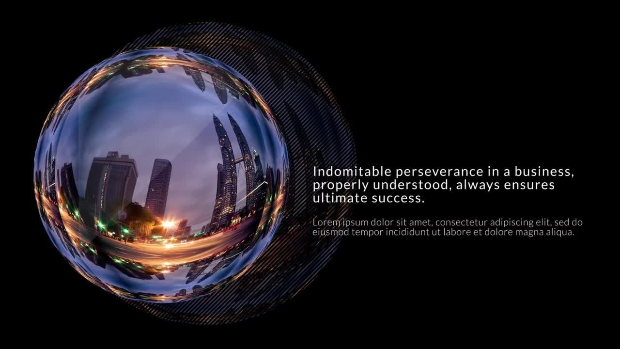 简单的商务推广介绍logo展示素材库推荐PR模板