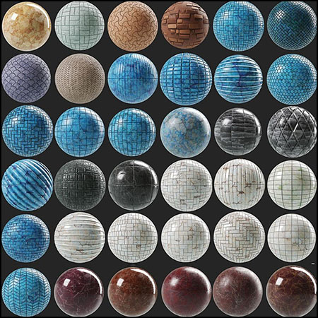 Substance Source Project 24 – 66常用笔刷材质预设