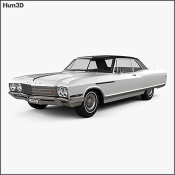 别克汽车Electra 225 Sport Coupe 1966 素材之家精选3D模型