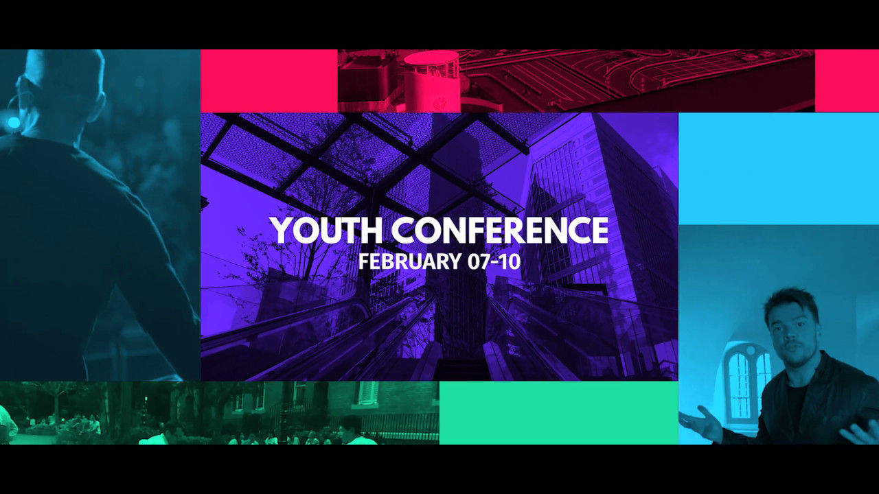 大胆的文字动画和时尚过渡效果会议素材库推荐PR模板