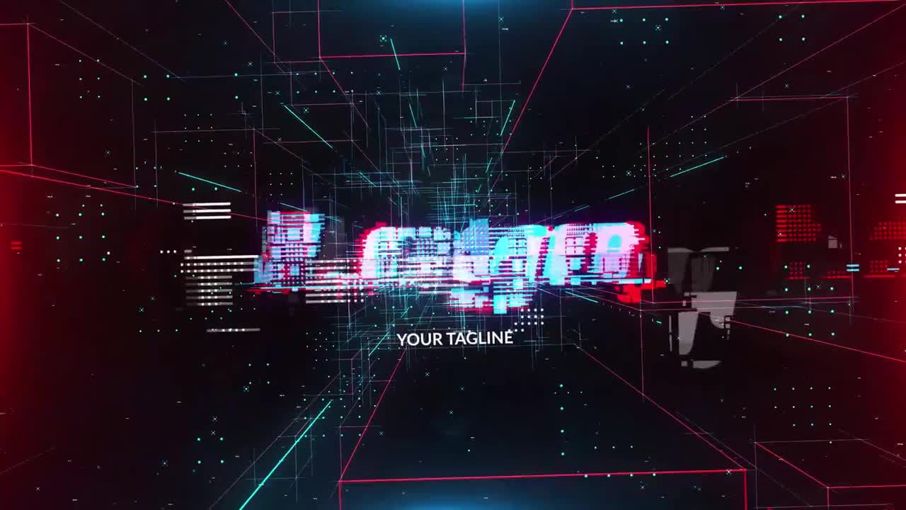 令人惊叹的炫酷效果的徽标动态展示素材库精选AE模板