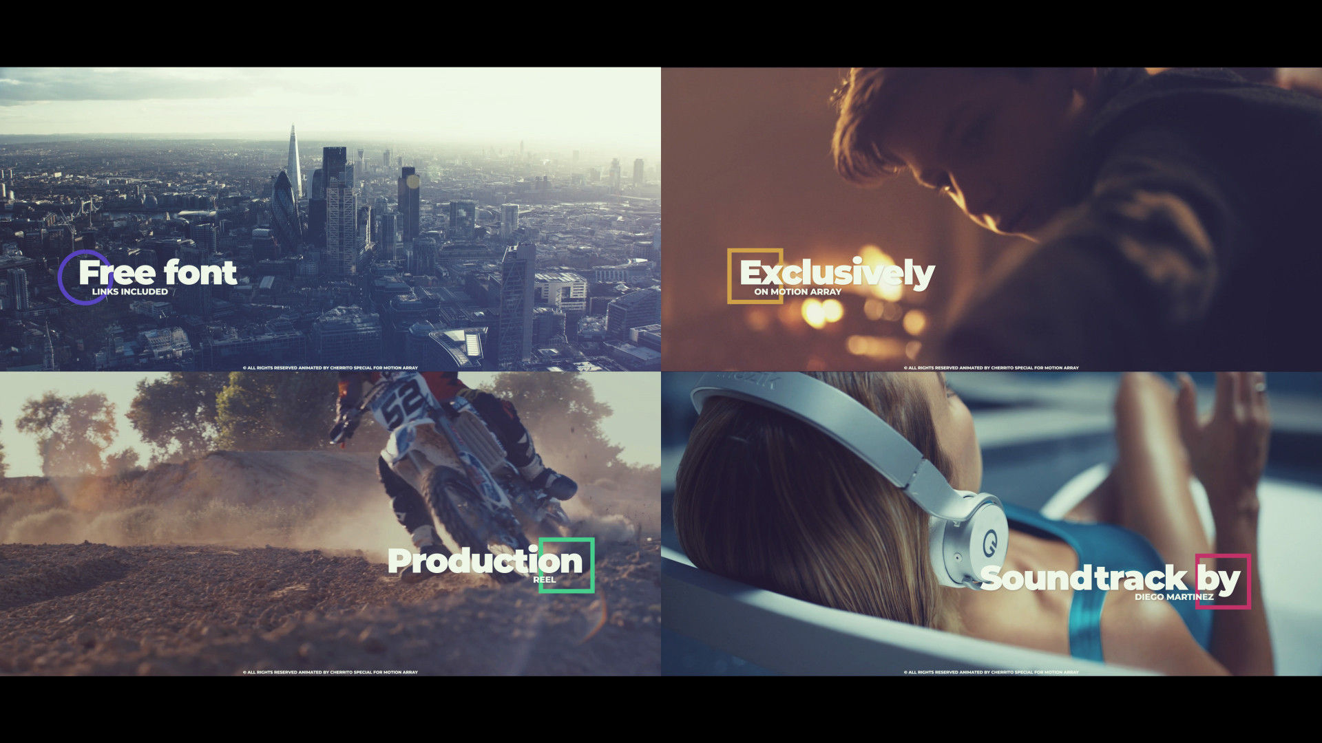 电影幻灯片快速过渡效果素材库精选PR模板