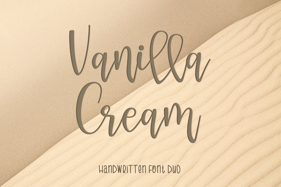 Vanilla Cream Font素材之家精选英文字体