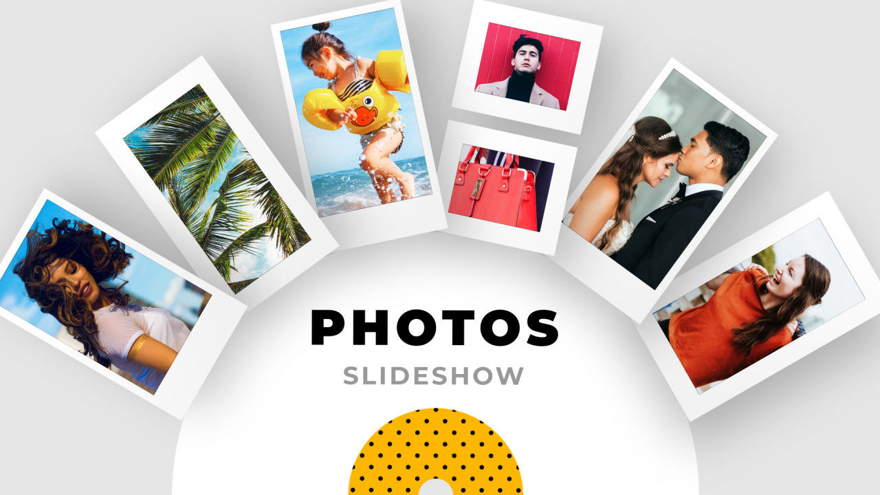 现代照片幻灯片素材库精选AE模板