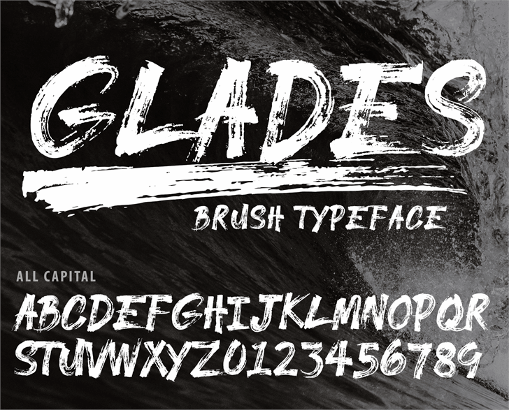 GLADES DEMO font插图 GLADES DEMO font插图