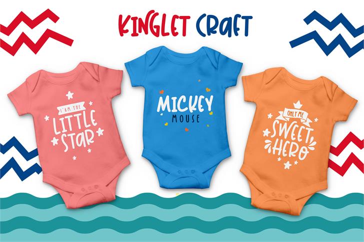 Kinglet Playful font插图4