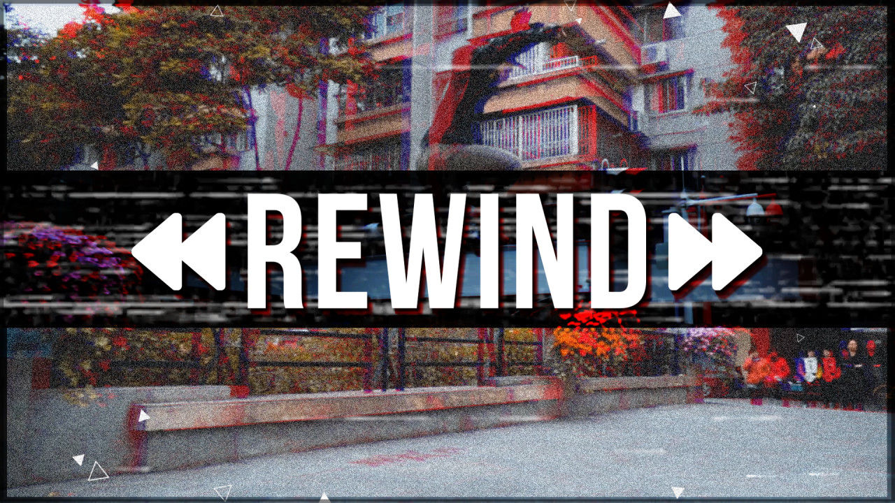 动感倒带图文幻灯片介绍素材库精选pr模板