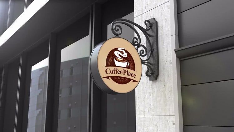 模拟墙标志动态动画的素材库精选AE模板