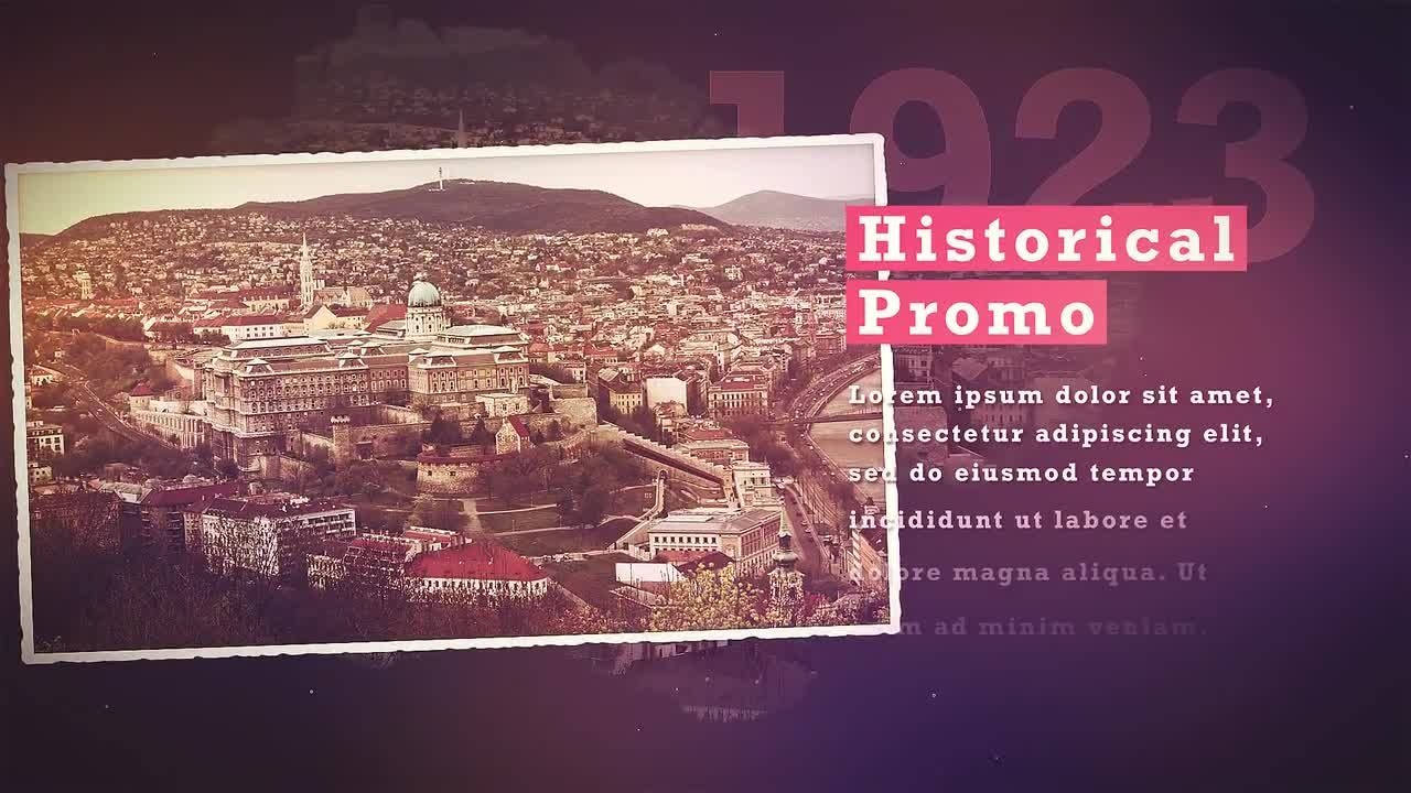 历史促销素材库精选AE模板