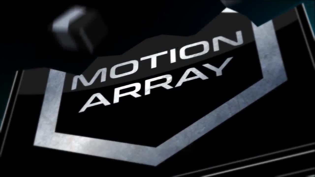 醒目的标志性徽标素材库精选AE模板