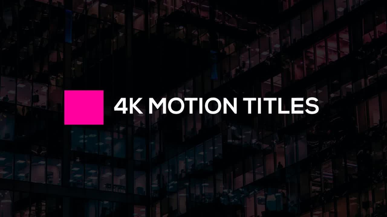 15个ELPIS运动标题素材库精选AE模板