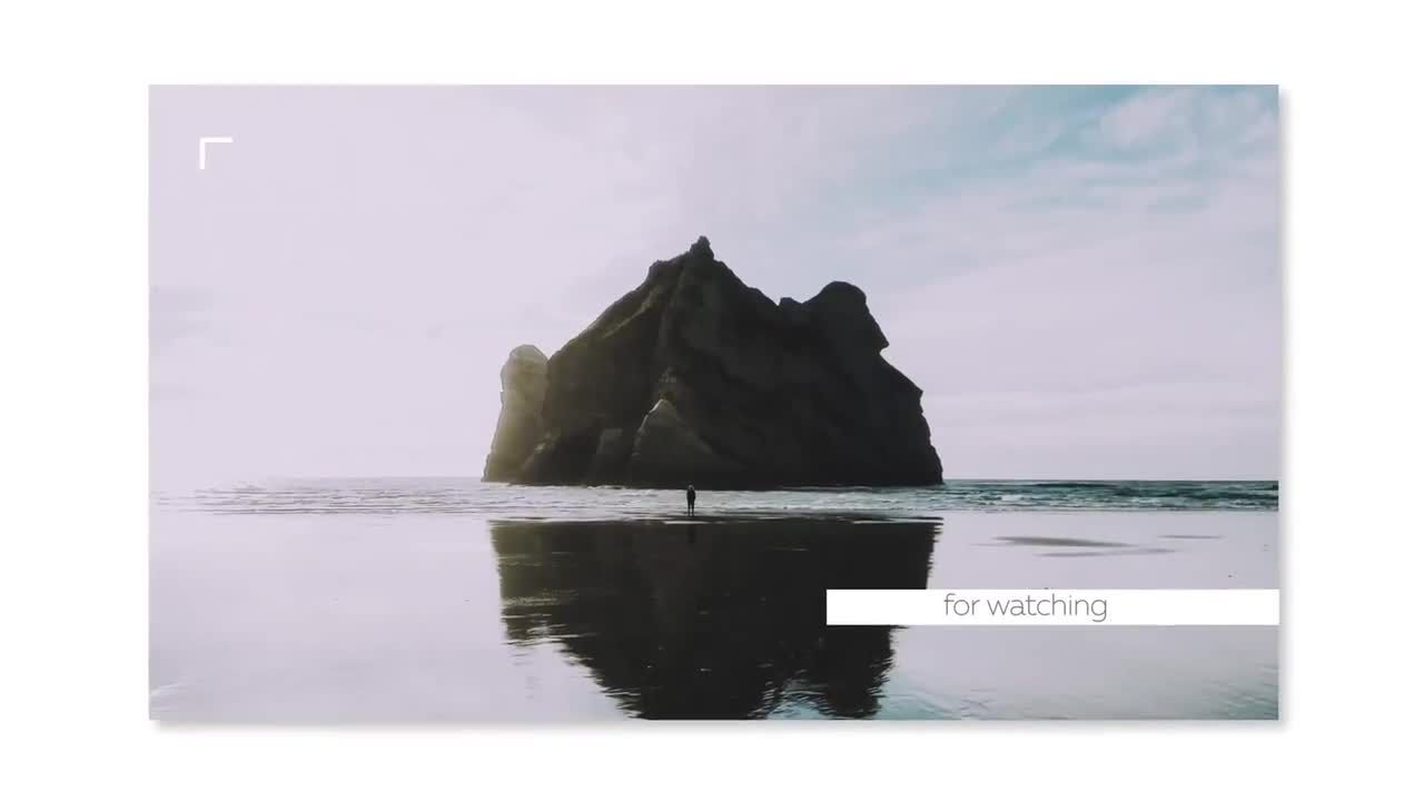 商业介绍最小开启素材库精选AE模板