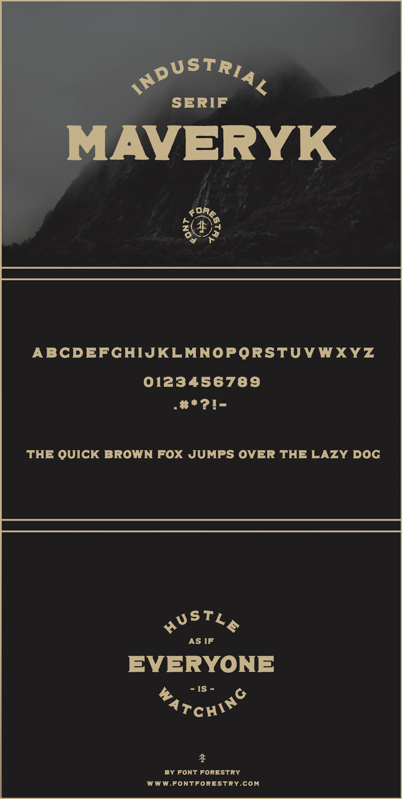 Maveryk Font插图