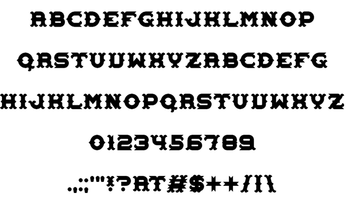 Carnival Centenary font插图1 Carnival Centenary font插图1