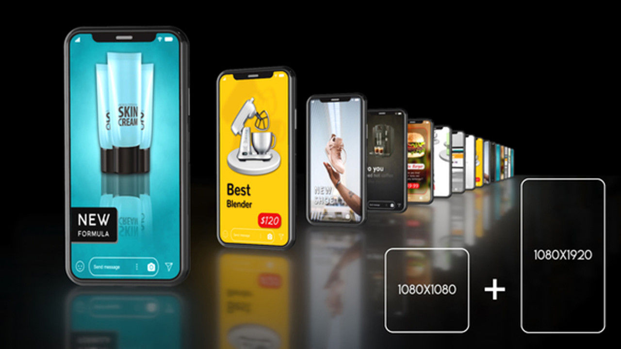 网络社交图片视频展示素材库精选AE模板