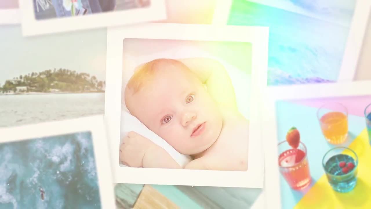 经典幻灯片炫耀照片素材库精选AE模板