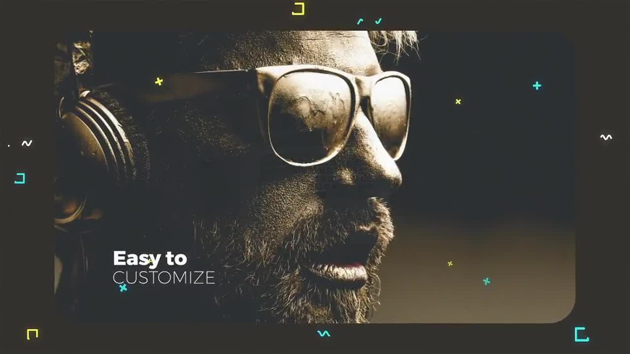 时尚造型智能幻灯片素材库精选AE模板Smart Slideshow