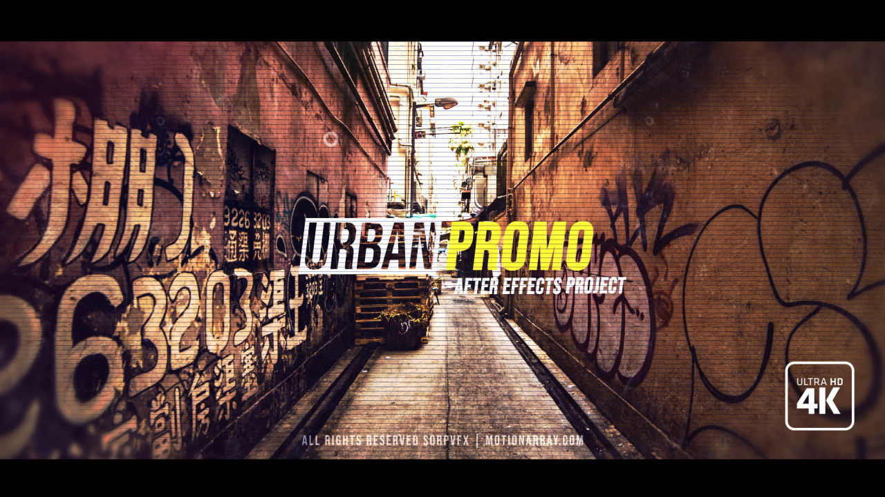 城市推广素材库精选AE模板