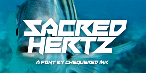 Sacred Hertz font素材之家精选英文字体