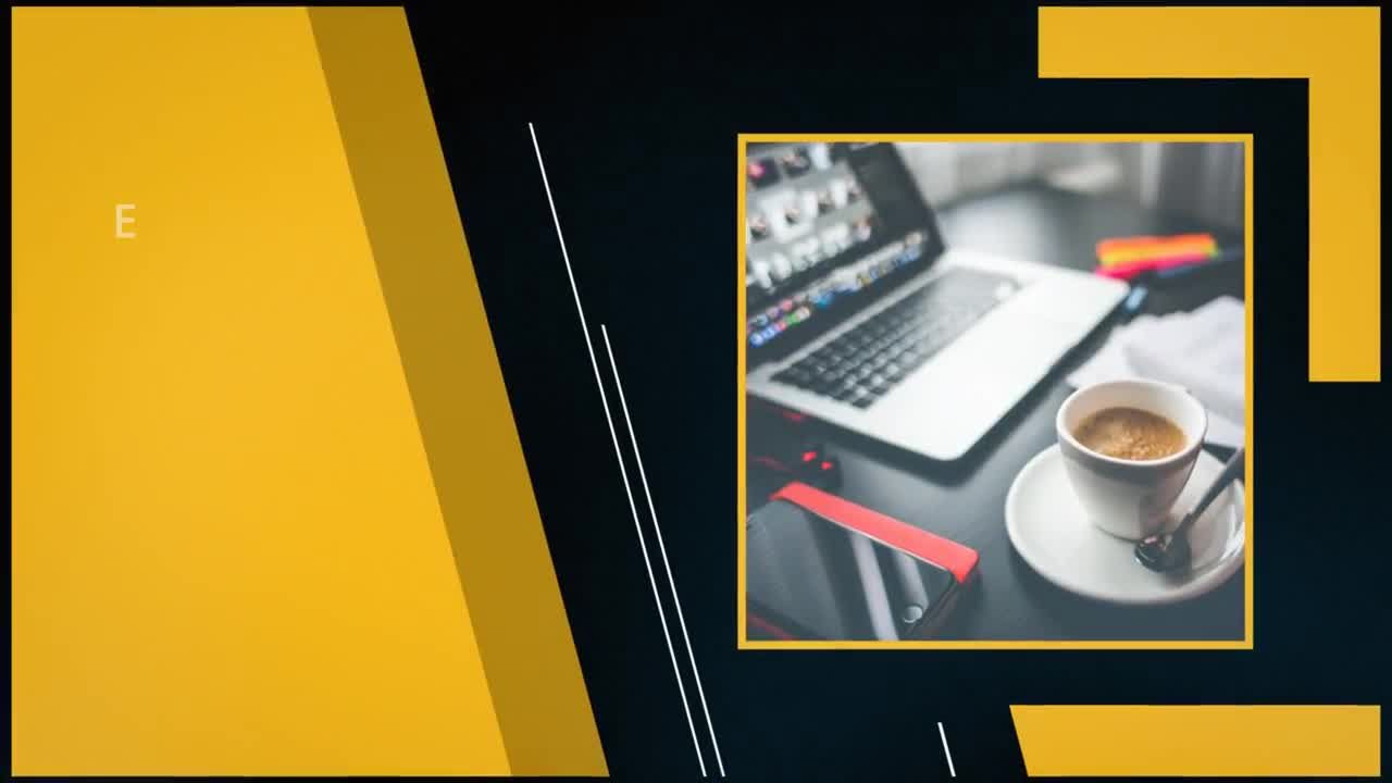 企业幻灯片放映介绍素材库精选AE模板