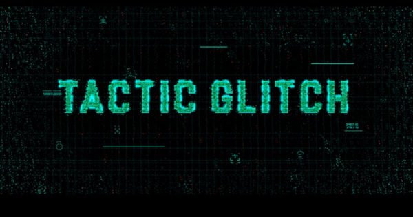 战争情报编程代码失真特效素材库精选AE模板 Glitch Titles