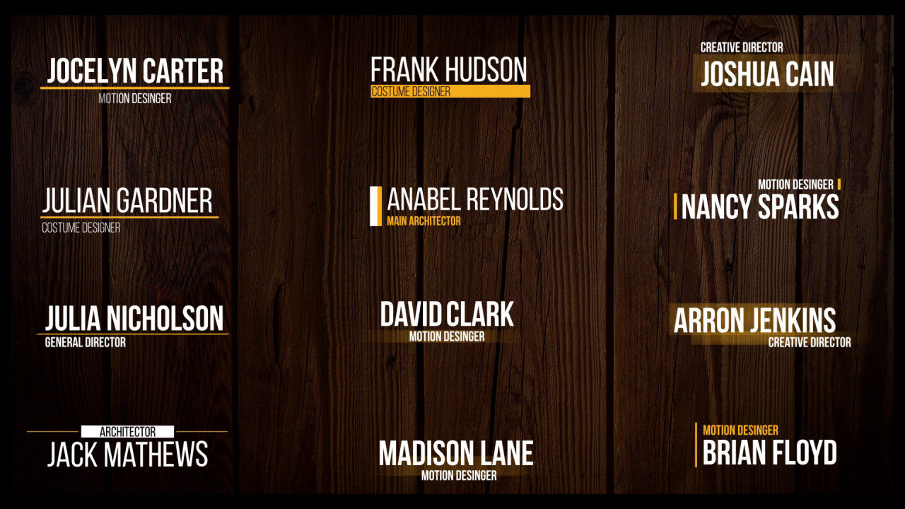 12个下三分之一动画素材库精选AE模板