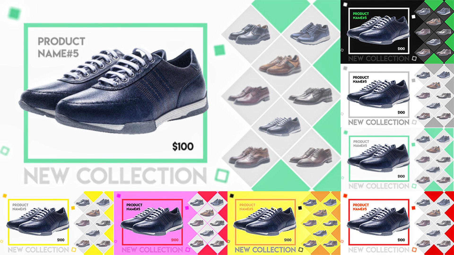 奢侈品促销4K动画素材库精选AE模板