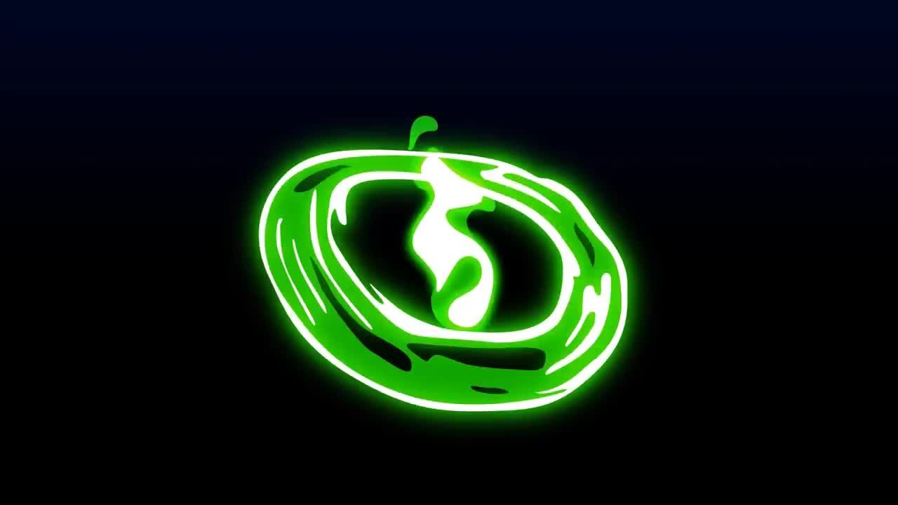 爆闪灯FX卡通图案素材库精选AE模板