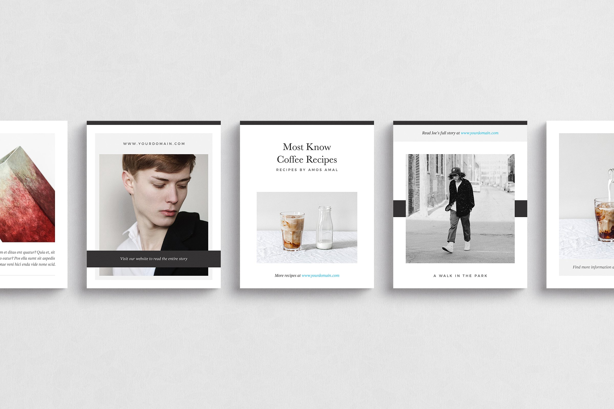 新媒体时尚社交贴图模板素材库精选 New York Social Media Pack插图(1)