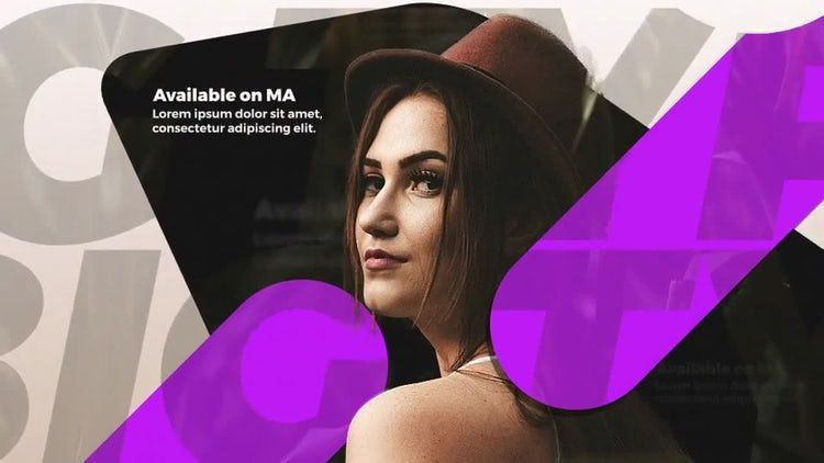 时尚简洁的动画过渡素材库精选AE模板