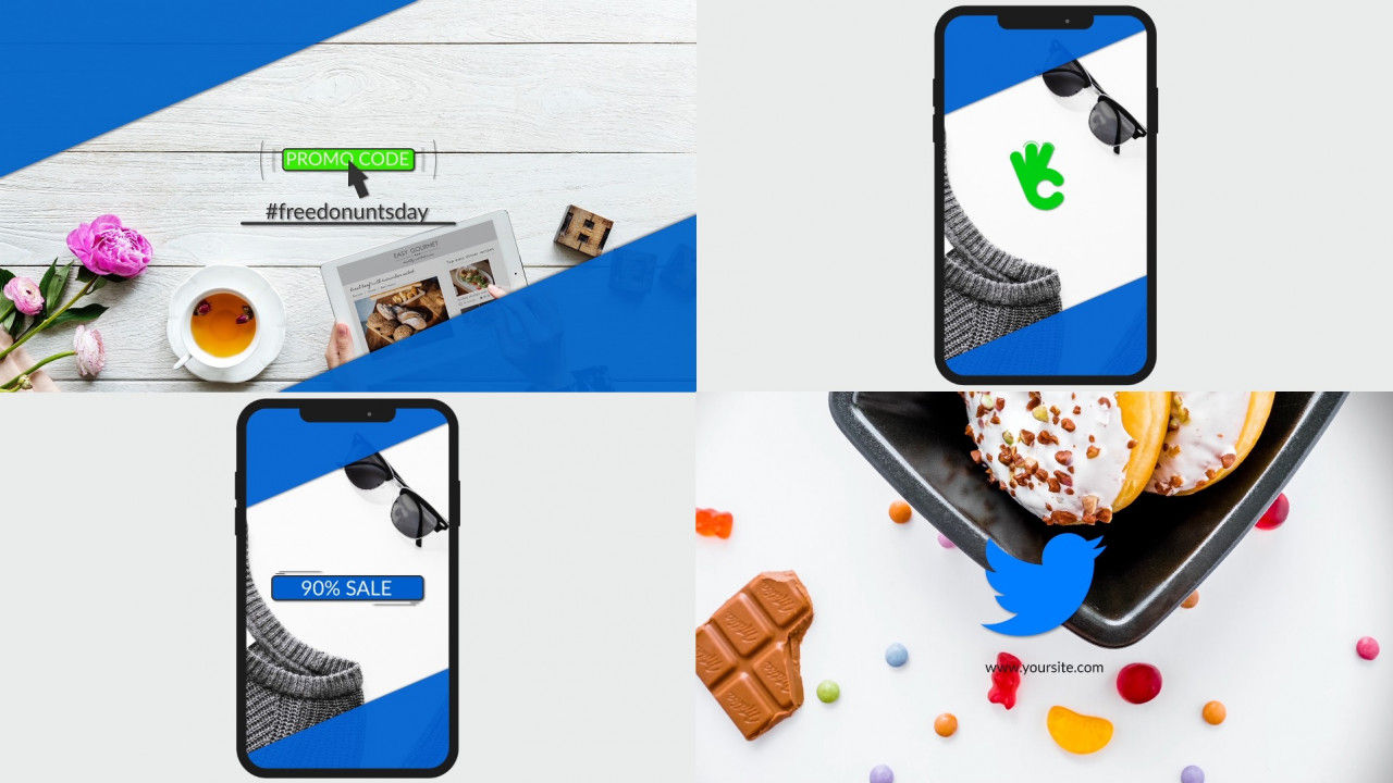 梦幻般促销徽标素材库精选AE模板
