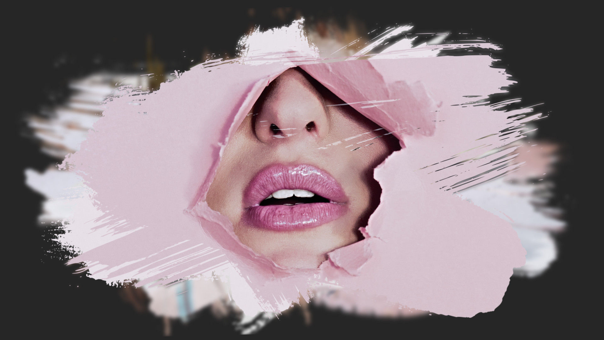 艺术效果的笔触动画开场白素材库精选AE模板