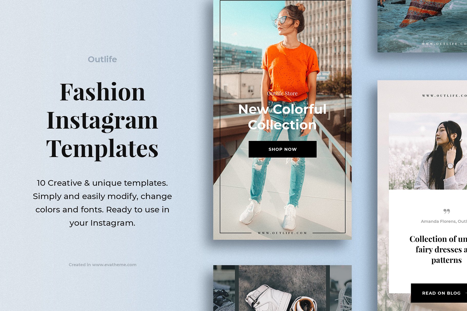 独特和时尚的社交媒体贴图模板素材库精选插图(9)