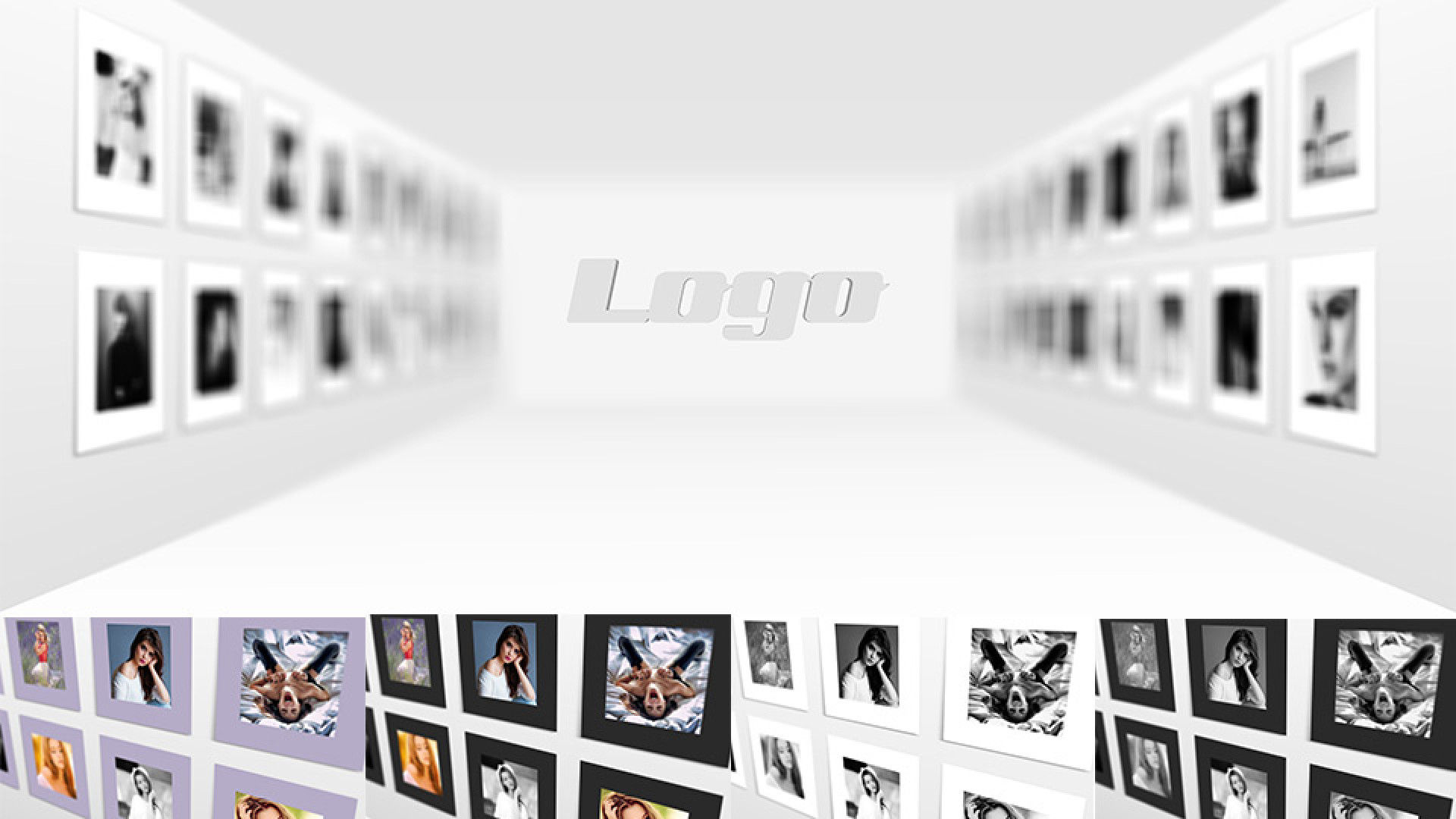 干净优雅的时尚组合产品宣传素材库精选AE模板