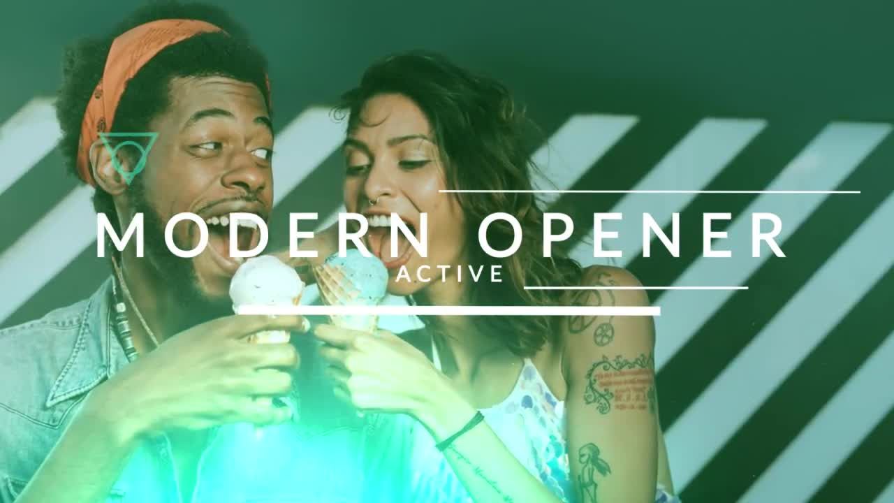 富有创意的现代开场动画素材库精选AE模板