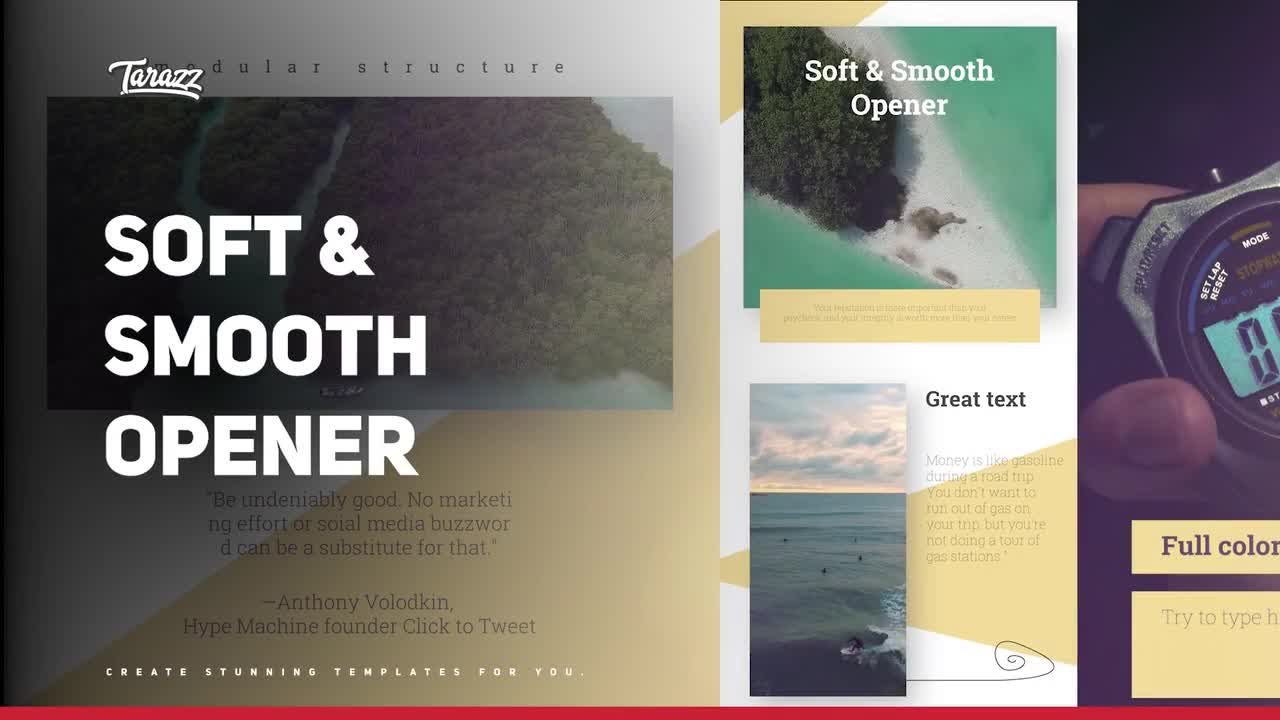 简短优美动画PR模板