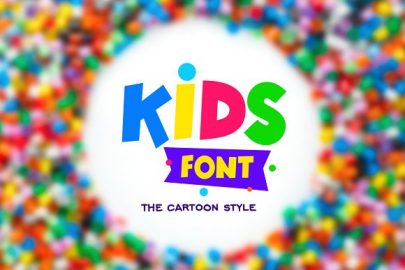 Kids Font素材之家精选英文字体