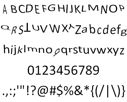 Caliburn font插图1