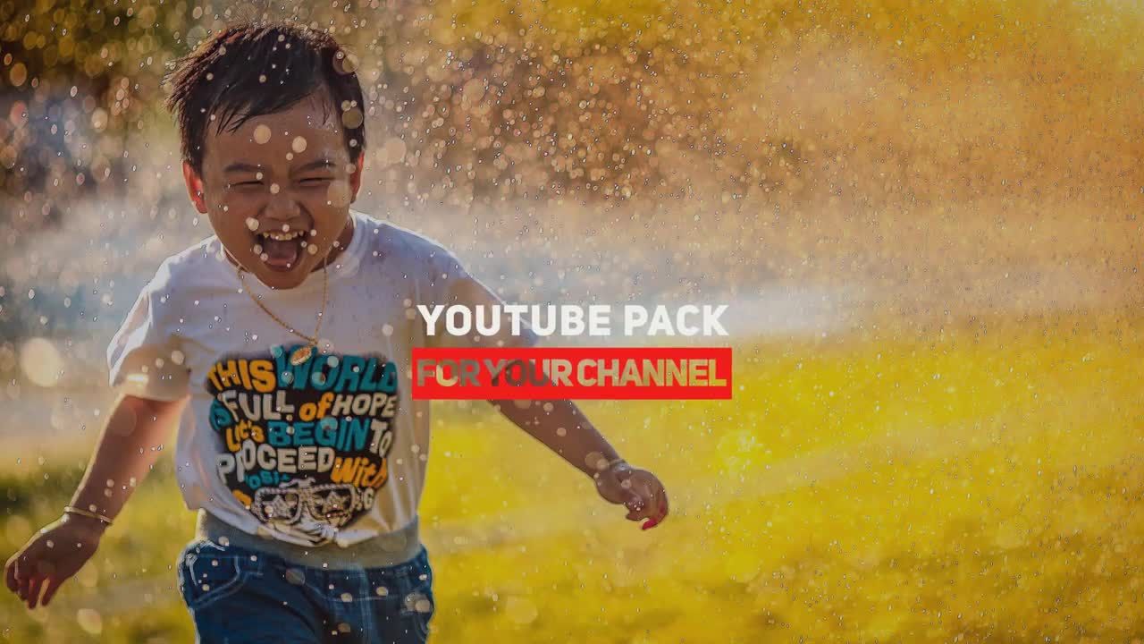 新鲜的动画YouTube包素材库精选AE模板