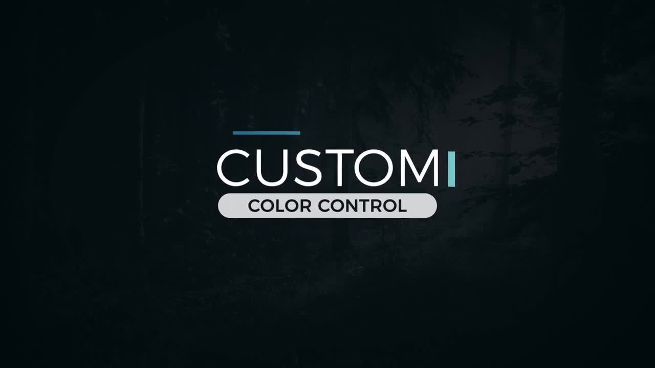 干净现代简单全屏标题动画素材库精选AE模板