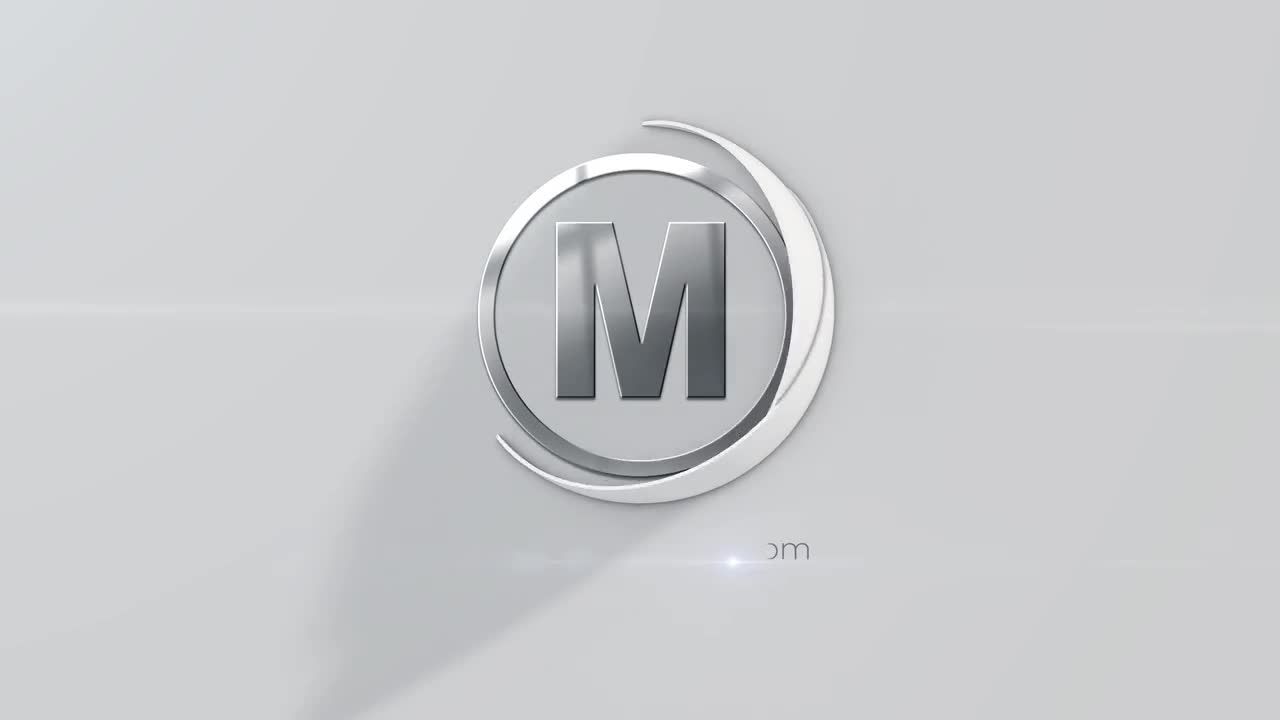 球面效果logo展示Pr视频模板