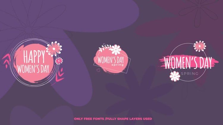 外观精美的21个标题包ae模板