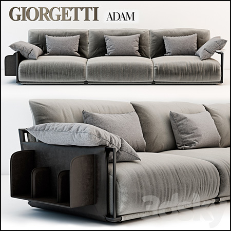 Giorgetti Adam沙发素材之家精选3D模型