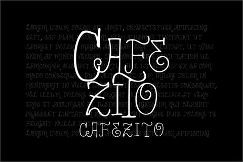 Vtks Cafezito font素材之家精选英文字体