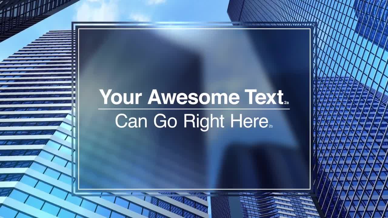 20个现代动态图像视频素材库精选AE模板