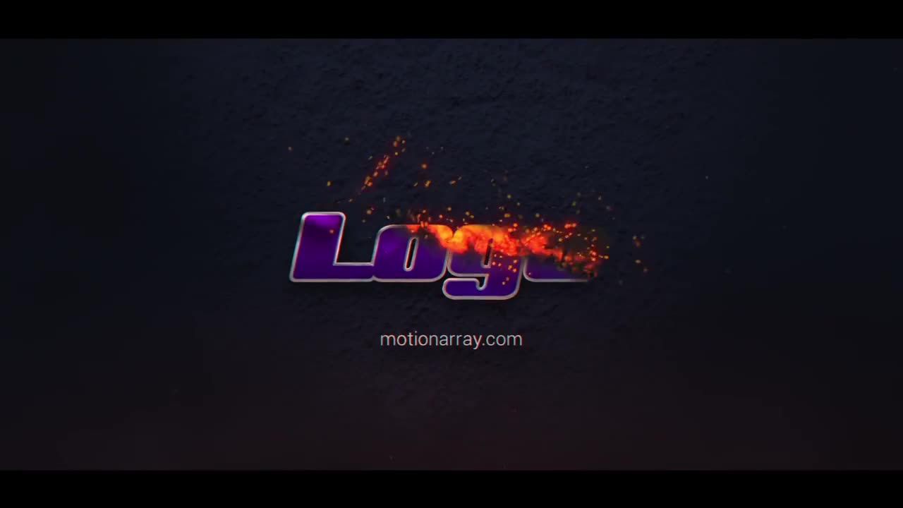 酷炫活力的刻录徽标素材库精选AE模板