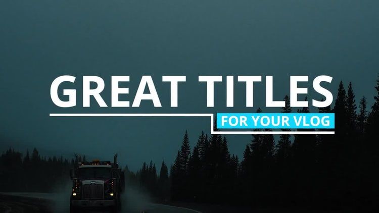 12个大创意标题素材库精选pr模板